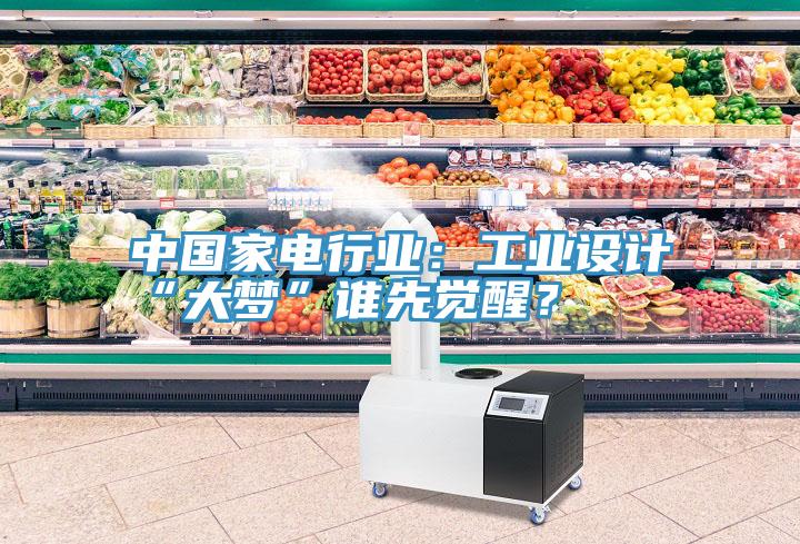 中国家电行业：工业设计“大梦”谁先觉醒？