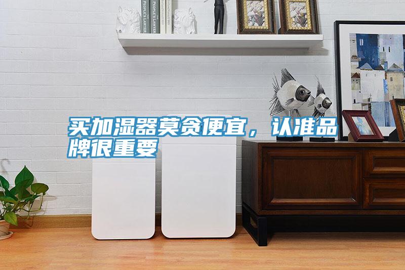 买加湿器莫贪便宜，认准品牌很重要