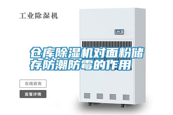 仓库小黄片直播视频对面粉储存防潮防霉的作用