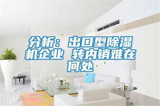 分析：出口型小黄片直播视频企业 转内销难在何处