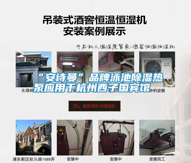 “午夜小黄片APP”品牌泳池除湿热泵应用于杭州西子国宾馆