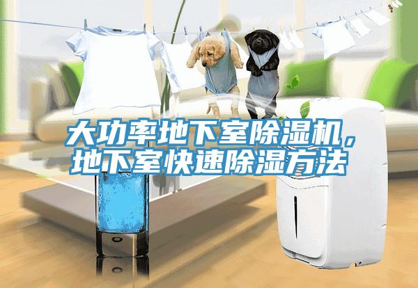 大功率地下室小黄片直播视频，地下室快速除湿方法