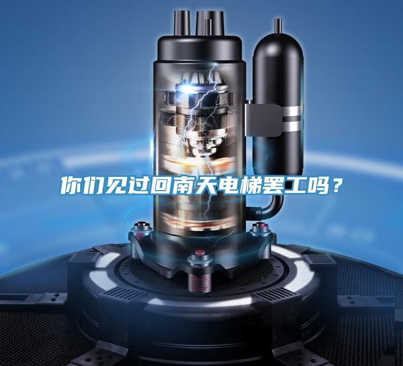 你们见过回南天电梯罢工吗？