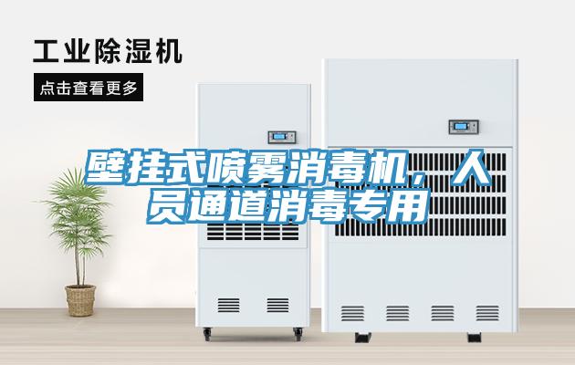 壁挂式喷雾消毒机，人员通道消毒专用