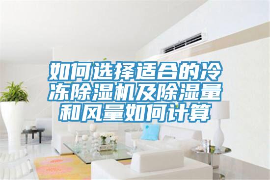 如何选择适合的冷冻小黄片直播视频及除湿量和风量如何计算