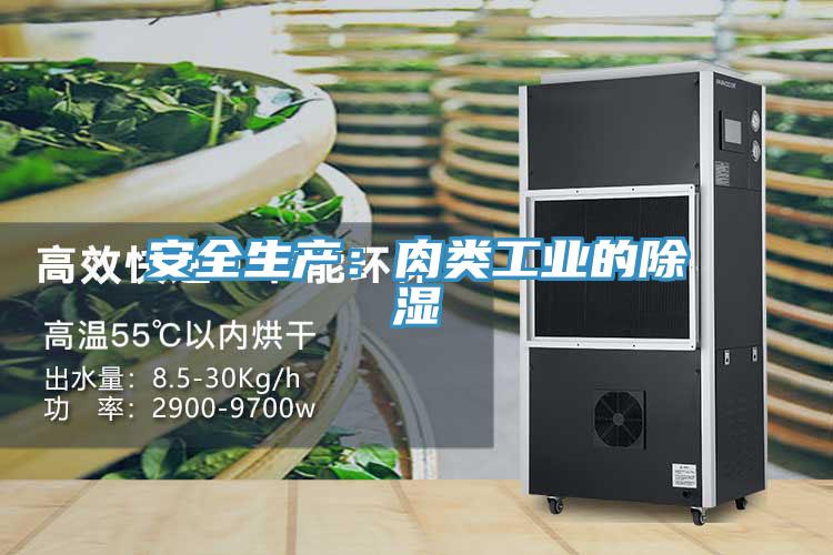安全生产：肉类工业的除湿
