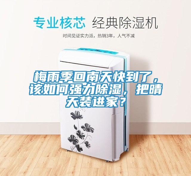 梅雨季回南天快到了，该如何强力除湿，把晴天装进家？