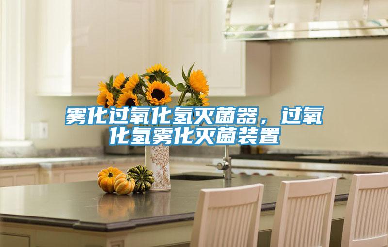 雾化过氧化氢灭菌器，过氧化氢雾化灭菌装置