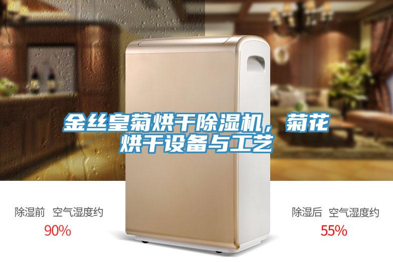 金丝皇菊烘干小黄片直播视频，菊花烘干设备与工艺