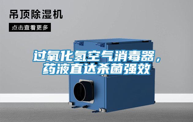 过氧化氢空气消毒器，药液直达杀菌强效