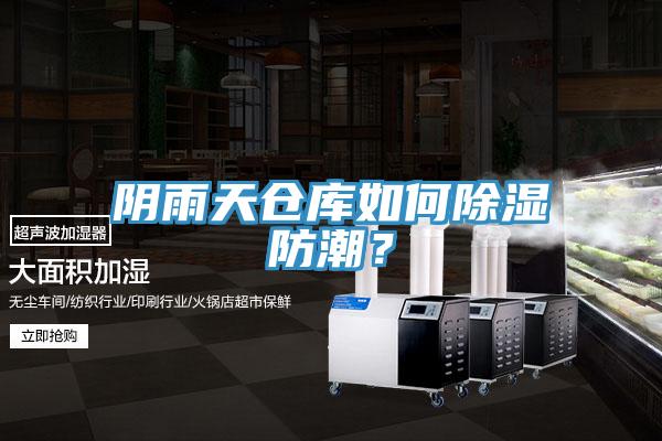 阴雨天仓库如何除湿防潮？