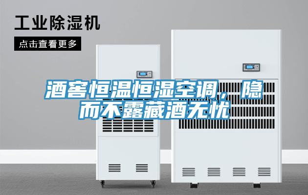 酒窖恒温恒湿空调，隐而不露藏酒无忧