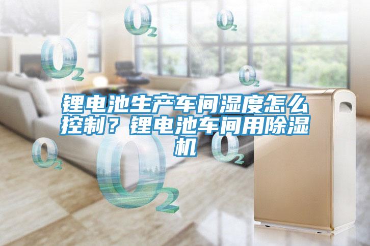 锂电池生产车间湿度怎么控制？锂电池车间用小黄片直播视频
