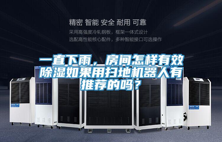一直下雨，房间怎样有效除湿如果用扫地机器人有推荐的吗？