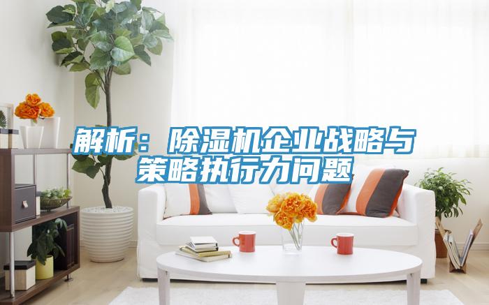 解析：小黄片直播视频企业战略与策略执行力问题