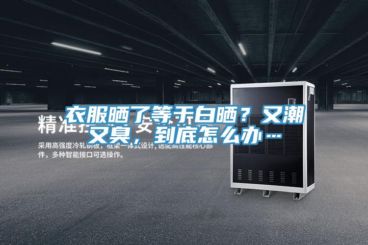衣服晒了等于白晒？又潮又臭，到底怎么办…