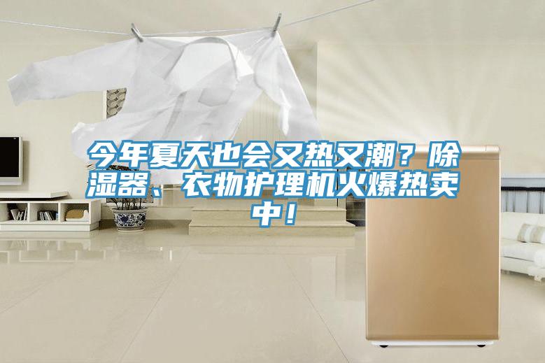 今年夏天也会又热又潮？除湿器、衣物护理机火爆热卖中！