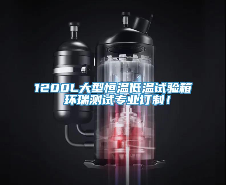 1200L大型恒温低温试验箱 环瑞测试专业订制！