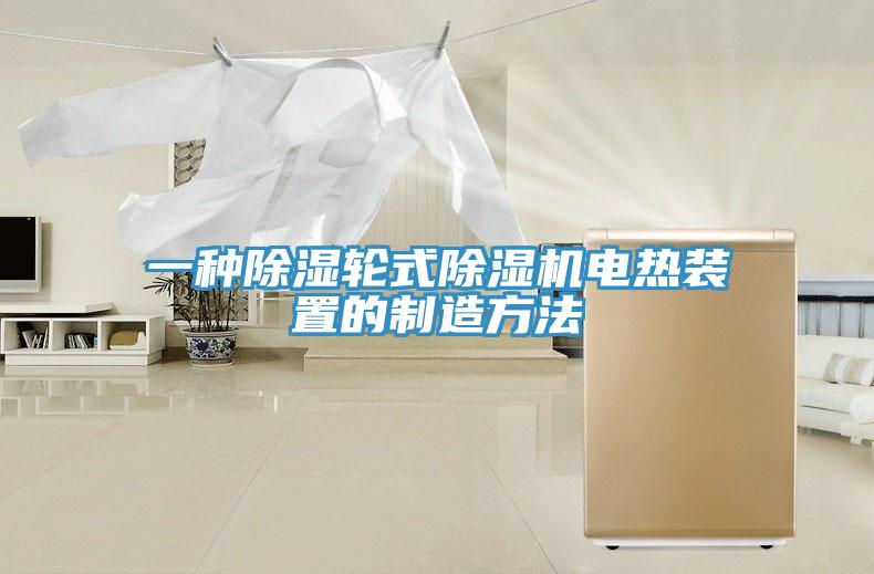 一种除湿轮式小黄片直播视频电热装置的制造方法