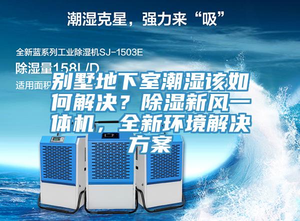 别墅地下室潮湿该如何解决？除湿新风一体机，全新环境解决方案