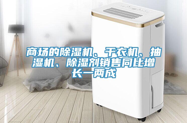 商场的小黄片直播视频、干衣机、抽湿机、除湿剂销售同比增长一两成