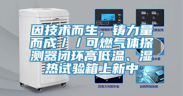 因技术而生，铸力量而成／／可燃气体探测器闭环高低温、湿热试验箱上新中
