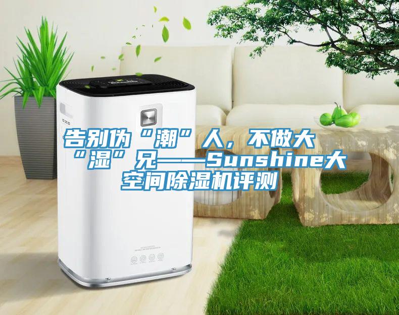 告别伪“潮”人，不做大“湿”兄——Sunshine大空间小黄片直播视频评测