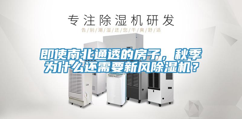 即使南北通透的房子，秋季为什么还需要新风小黄片直播视频？