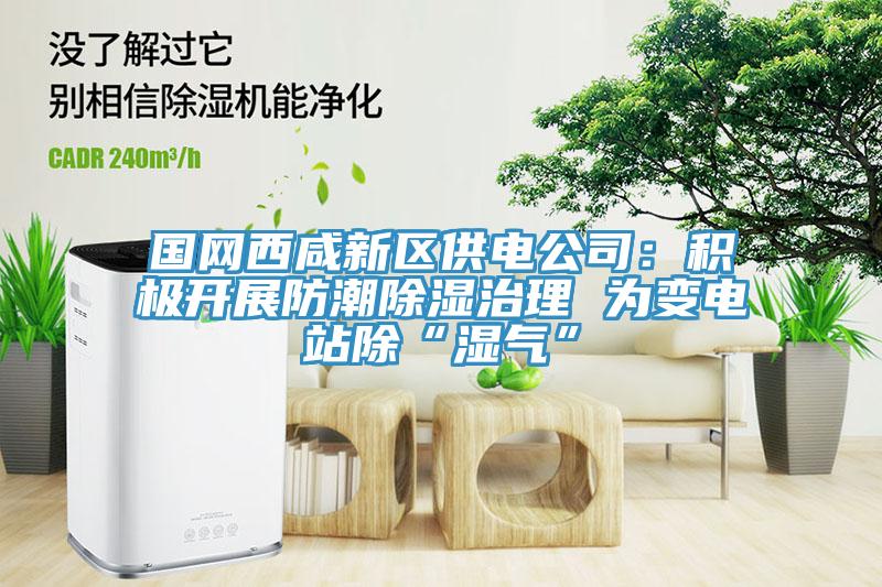 国网西咸新区供电公司：积极开展防潮除湿治理 为变电站除“湿气”