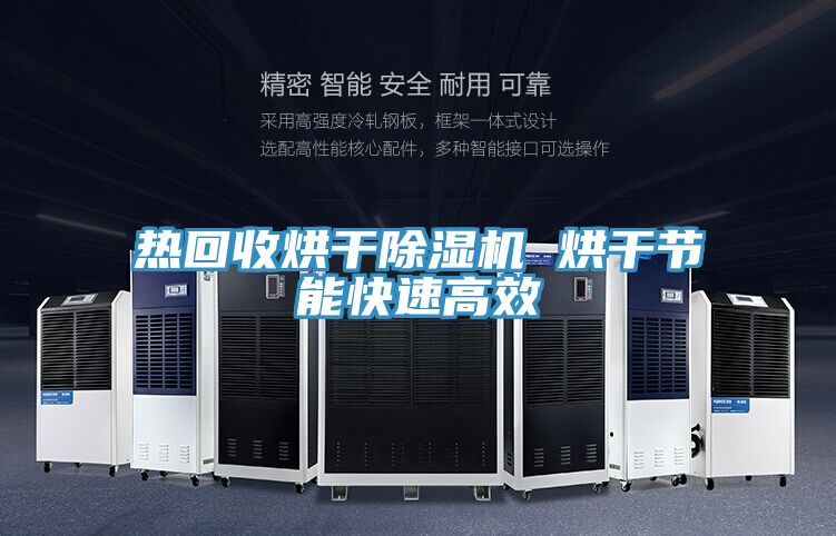 热回收烘干小黄片直播视频 烘干节能快速高效