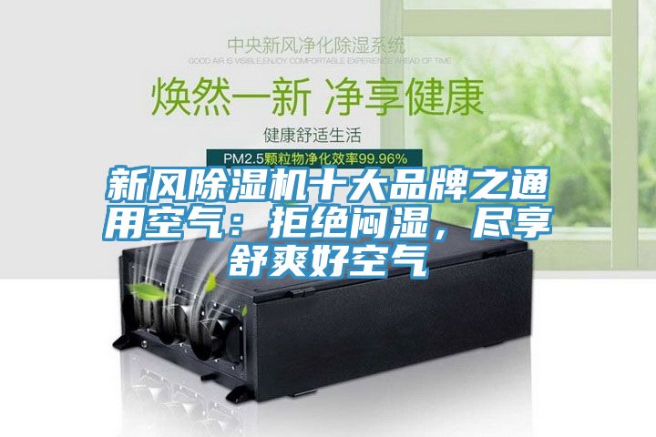新风小黄片直播视频十大品牌之通用空气：拒绝闷湿，尽享舒爽好空气