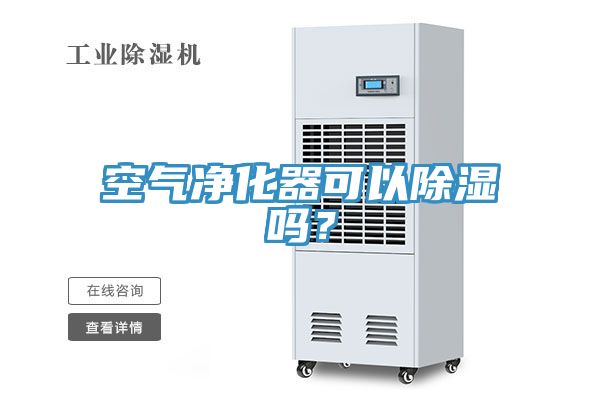 空气净化器可以除湿吗？