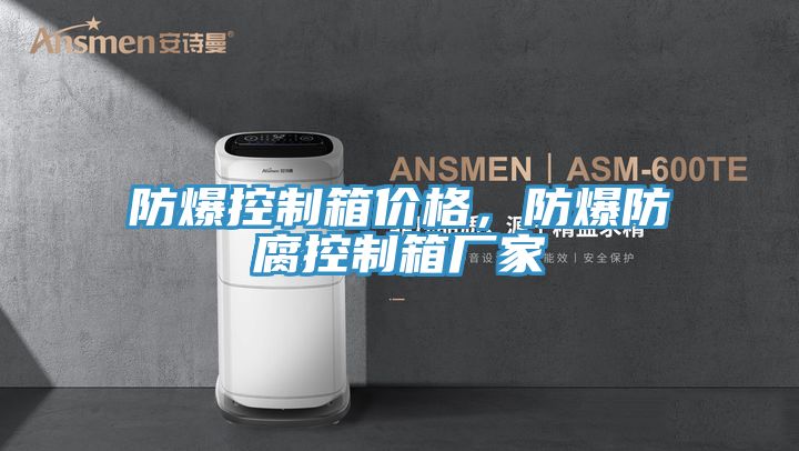 防爆控制箱价格，防爆防腐控制箱厂家