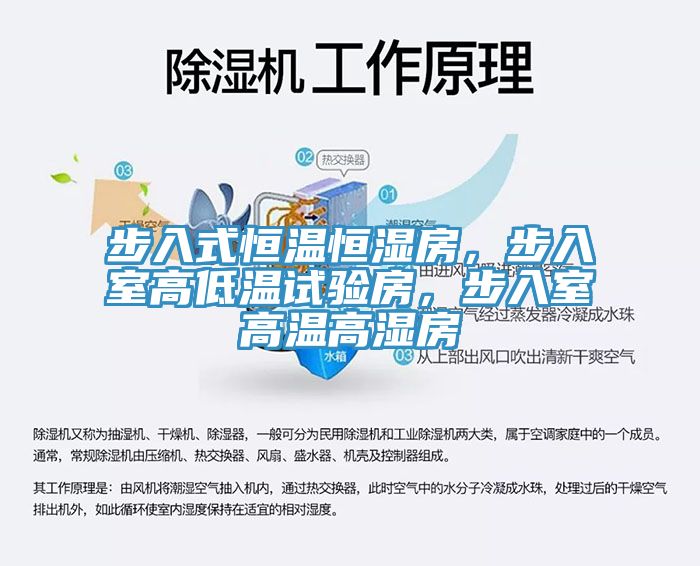 步入式恒温恒湿房，步入室高低温试验房，步入室高温高湿房