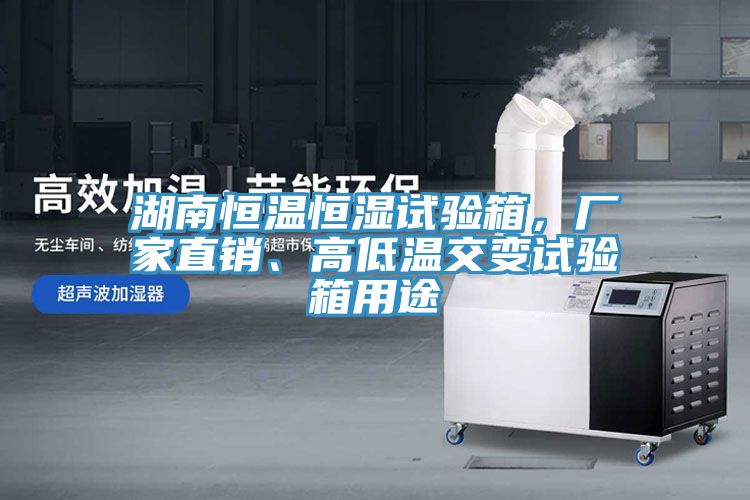 湖南恒温恒湿试验箱，厂家直销、高低温交变试验箱用途