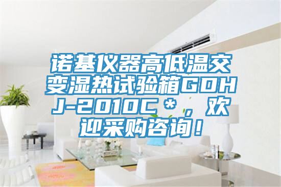 诺基仪器高低温交变湿热试验箱GDHJ-2010C＊，欢迎采购咨询！