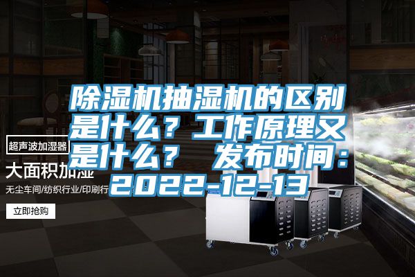 小黄片直播视频抽湿机的区别是什么？工作原理又是什么？ 发布时间：2022-12-13